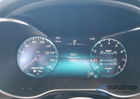 2020 Mercedes-Benz C 43 Amg from USA, damaged, VIN W1KWF6EB7LR596915